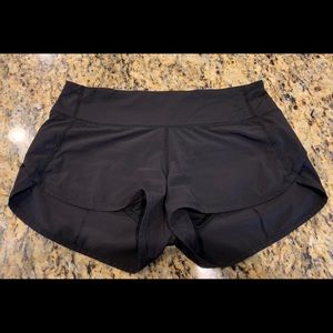 Black Lululemon shorts